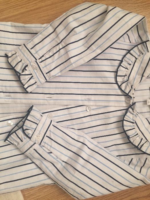 Camisa marca menina e casaco marca Chico 3 anos