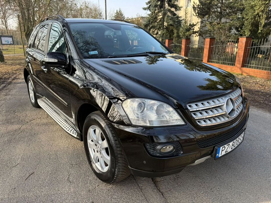 Mercedes-Benz ML Mefcedes ML 3.0 Diesel/Automat/Skóry/4x4/Hak/Ładny