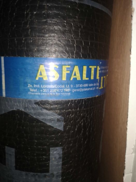 Rolo Tela Asfalto 10mx1m