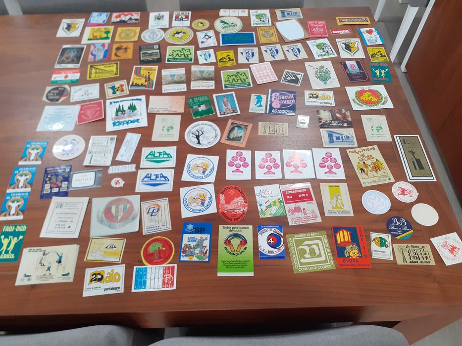 Autocolantes Antigos para Venda, Troca V6