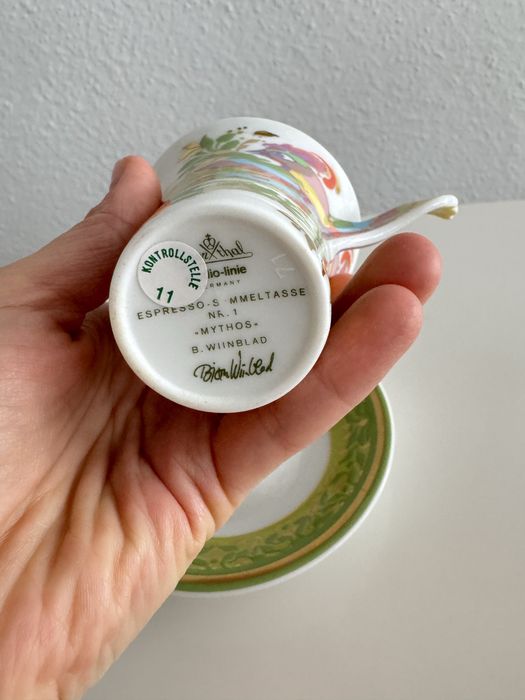 Filiżanka Rosenthal Mythos nr 1 B. Wiinblad