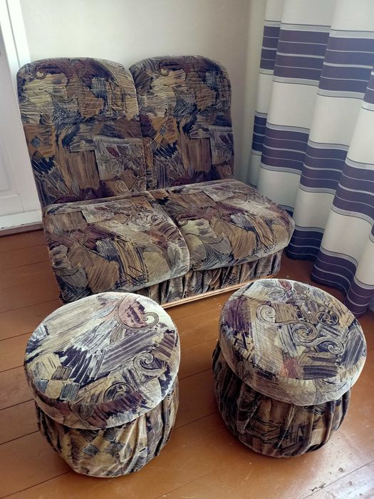 Wersalka rozkładana, lata 90