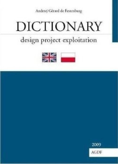 Dictionary design project exploitation english-pol AGDF Andrzej Gerard