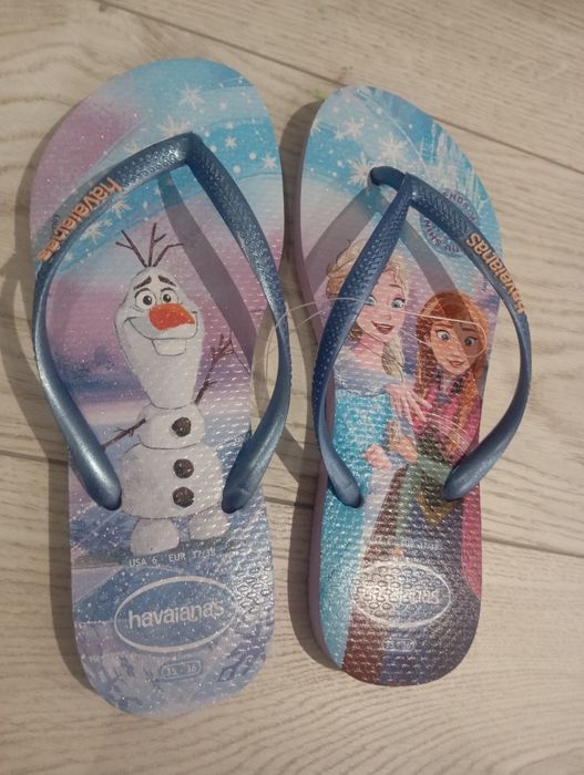 Havaianas da frozen nunca usadas