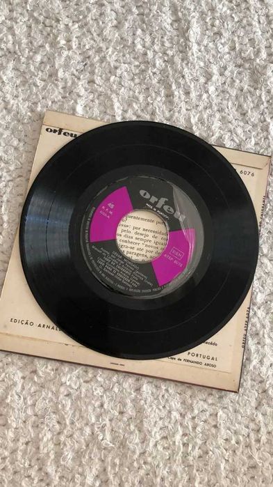 Vinil "César Morgado: Fado do Emigrante"