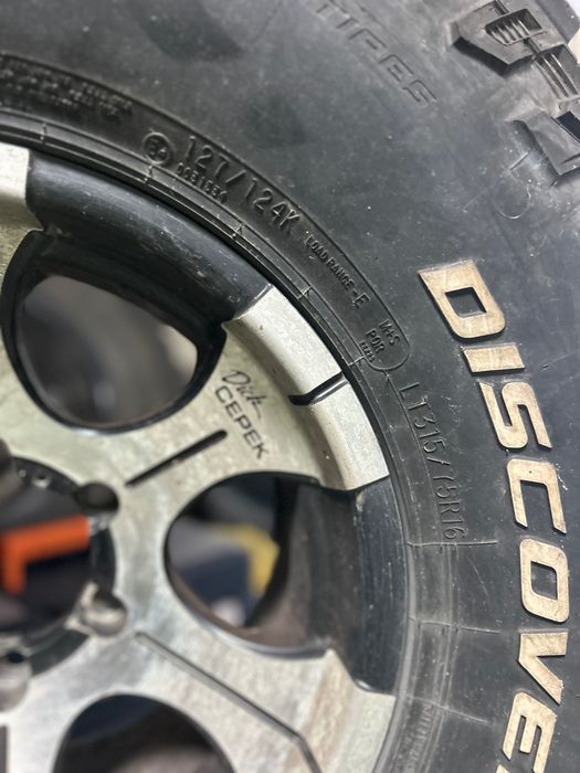 4 jantes 16 Off Road