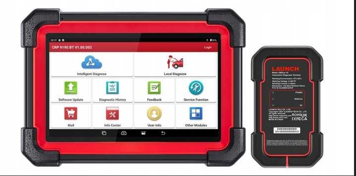 launch x431 crp919e bt tester diagnostyczny jezyk polski aktualizacja