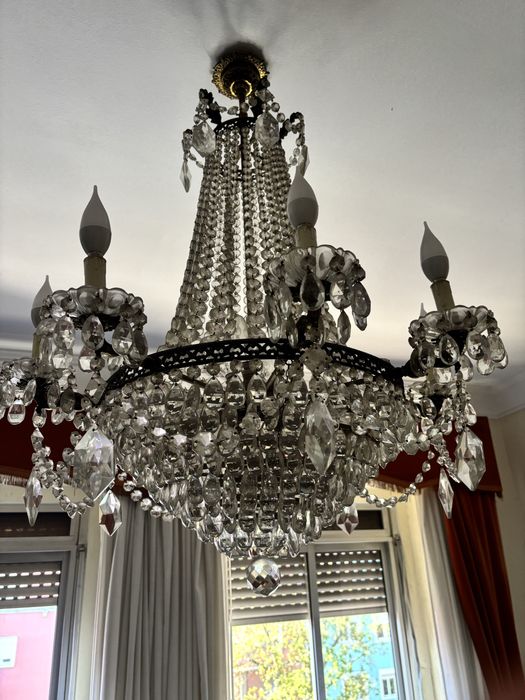 Lustres candeeiros antigos