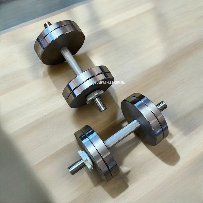 Розбірні Сталеві Металеві гантелі 2шт 10,16,18,20,26,30,40КГ гантель