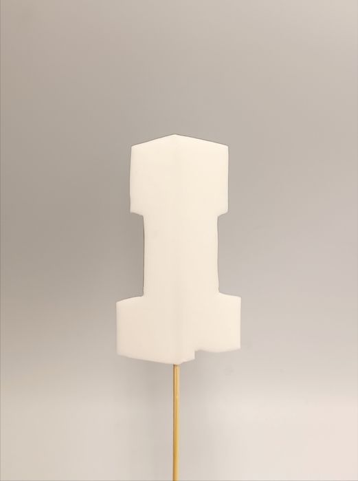 Figurki z masy cukrowej 2D Minecraft Toppery na tort Duże elementy