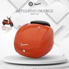 Kufer Centralny Oryginał Vespa GTS Kolor Impulsivo Orange Nowy Model