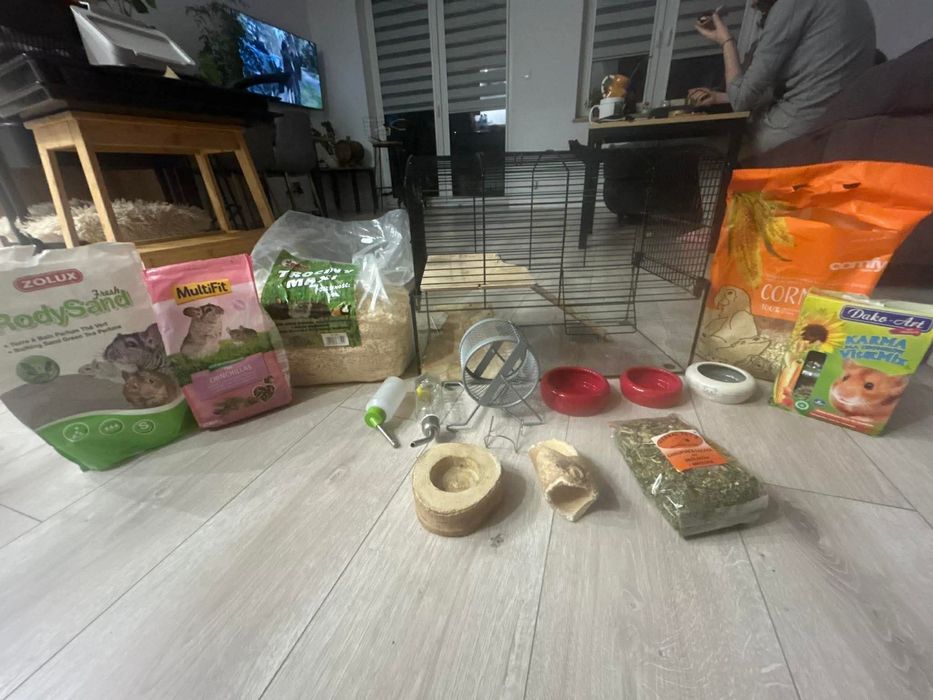 Klatka dla chomków lub innych gryzoni