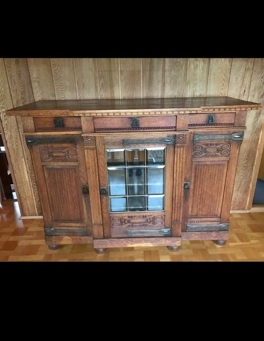 Duża komoda dębowa