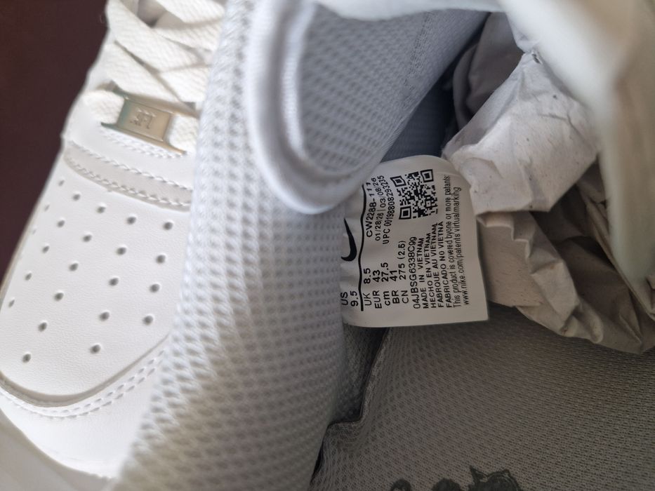 Ténis Nike Air force 1, NOVOS