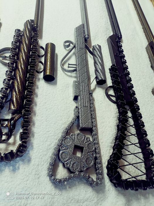 Repliki broni z metalowych części