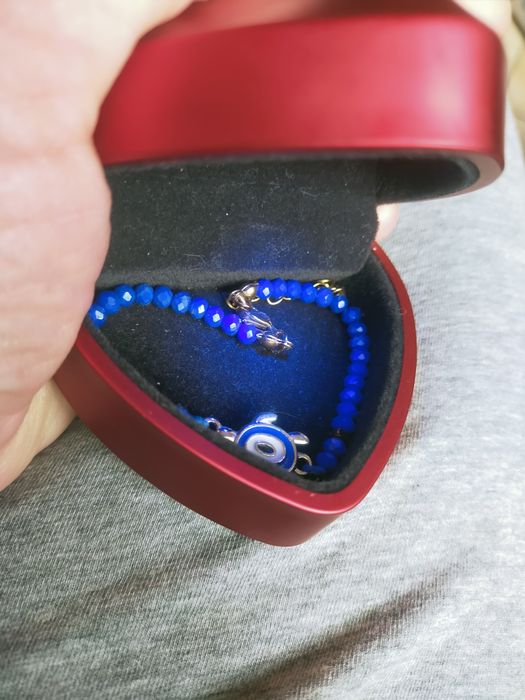 Pudełko serce biżuteria walentynki led