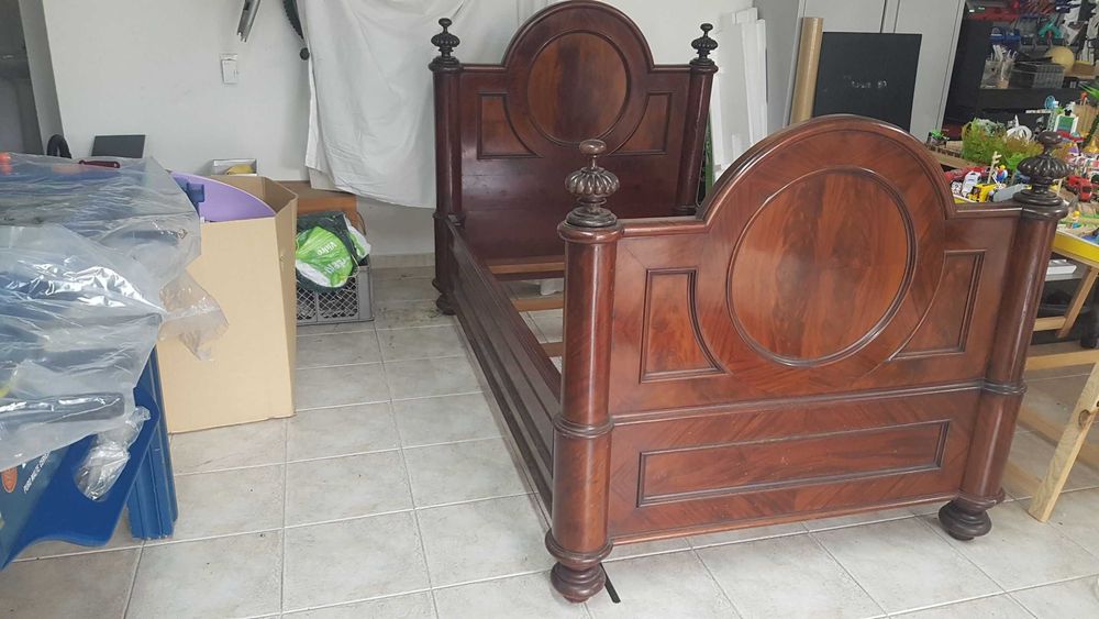 cama do princípio do século 20