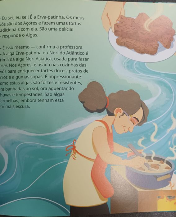 Livro ' O Verde do Azul á Descoberta das Algas'