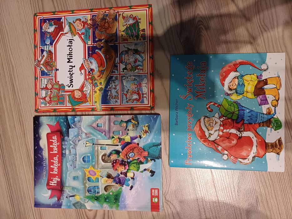 Książeczki ksiąka o Świetach, Świętym Mikołaju