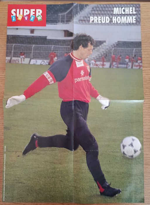 Revista Mundial + poster Rui Costa e Michel Preud'Homme