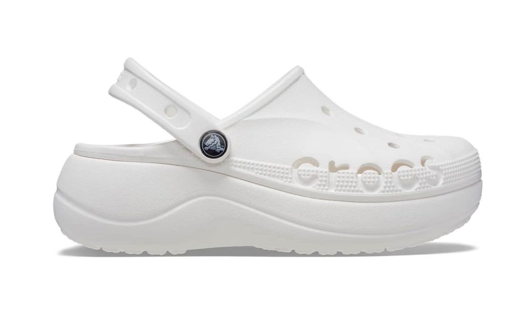 Crocs Baya Platform жіночі,білі,US 7 (37-38)