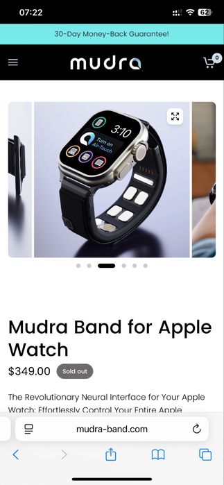 Mudra Band for Apple Watch
