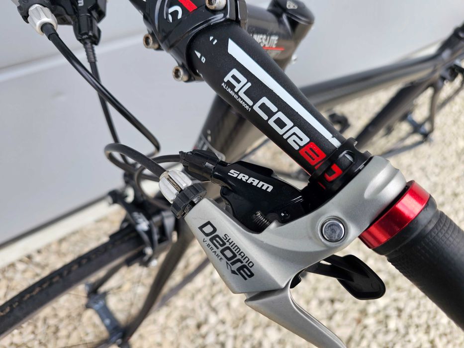 Rower full carbon karbon szosowy planet triathlon shimano ultegra S 8