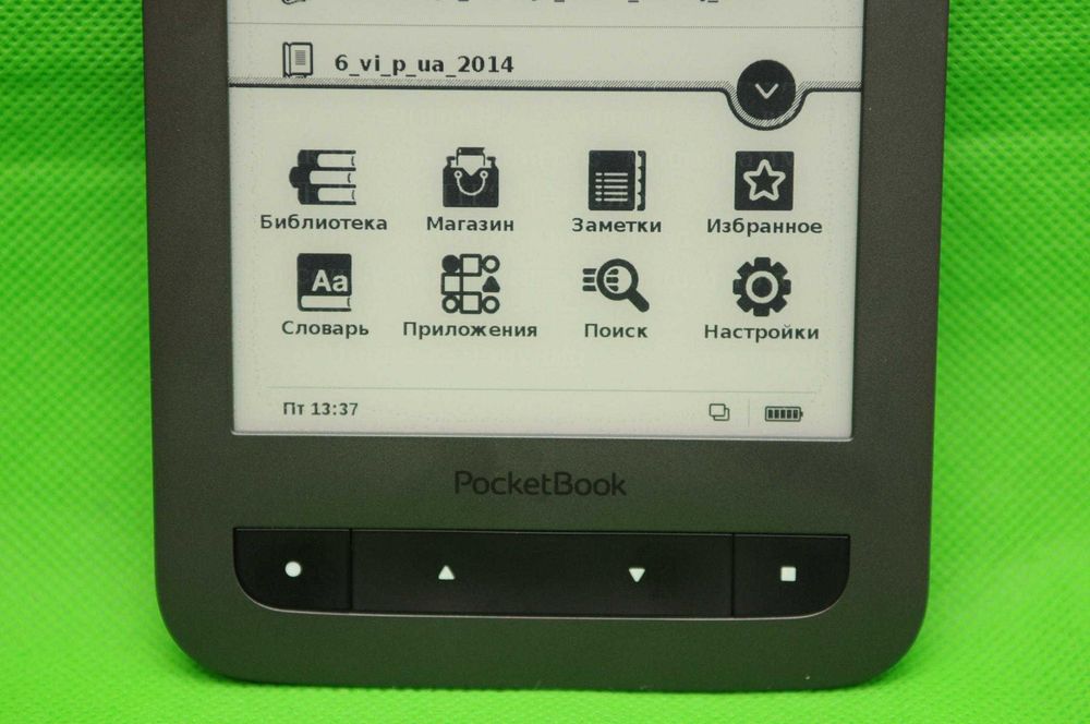 Электронная книга PocketBook 625 WiFi Cенcop + клавiші