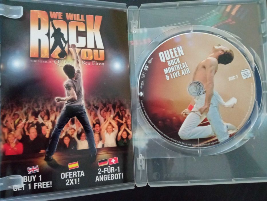 Queen - Rock Montreal & Live Aid  - Edição Especial 2 Discos!