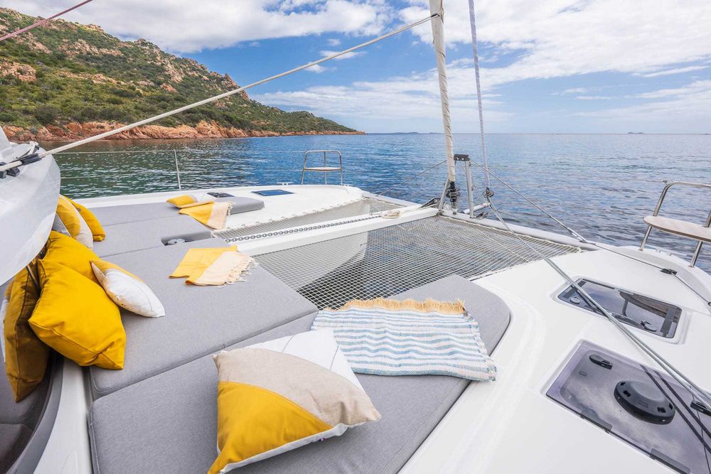 Katamaran Lagoon 38. Jacht żaglowy.