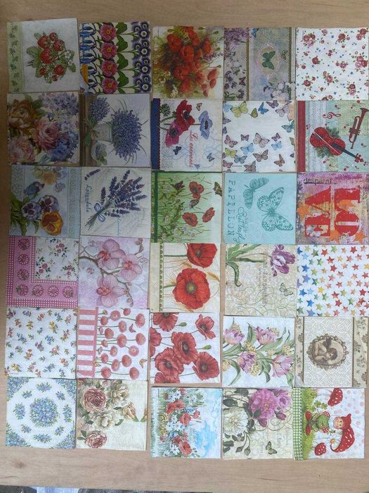 продам Салфетки для декупажа 25х25 см