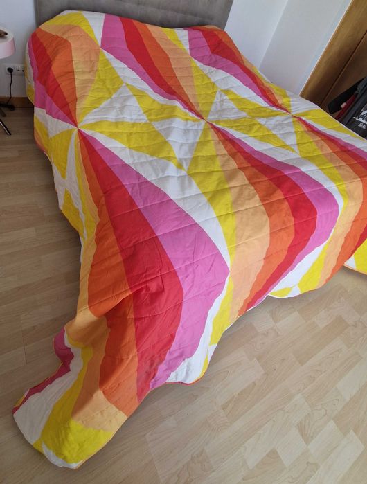 Edredon multicolorido 260 x 280 cm do Ikea