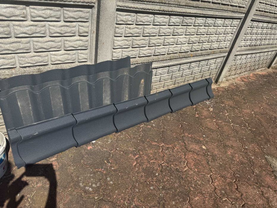 Blacha kawałki brązowa