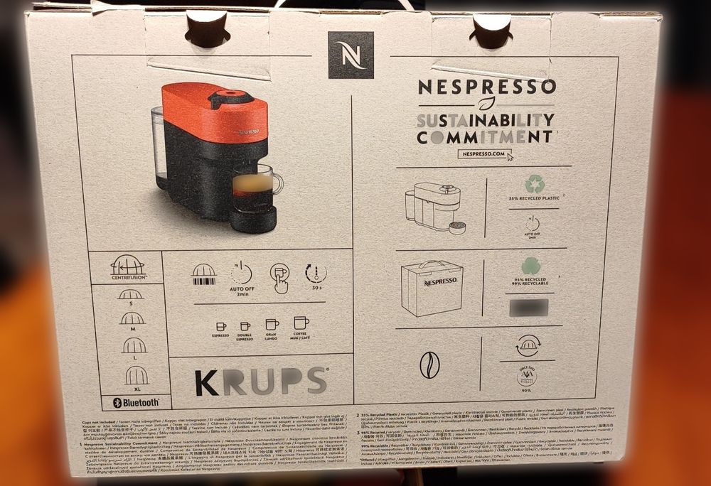 Máquina de café Vertuo PoP