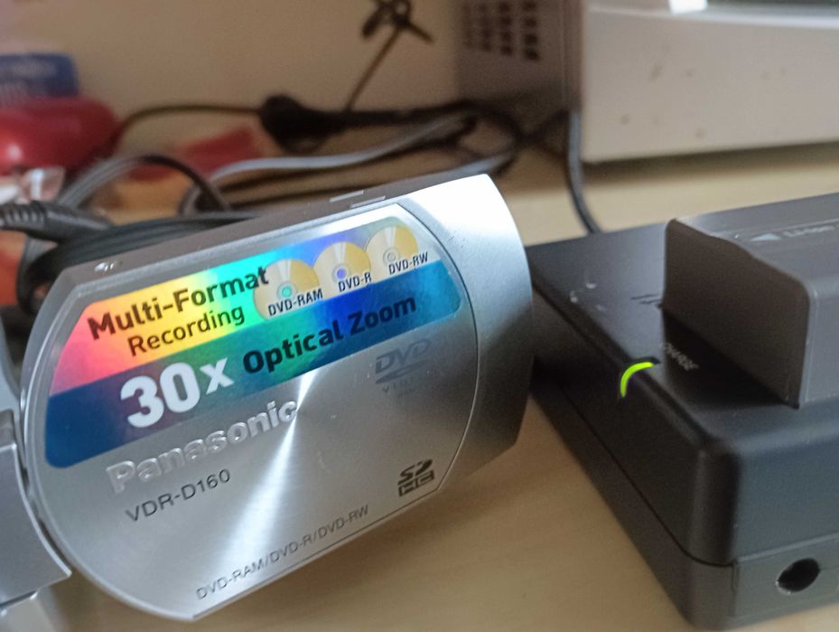 Kamera DVD Panasonic jak NOWA VDR-D160EP Japan SD Card 30xzoom