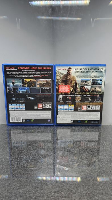 Pack 2X Meyal Gear Solid V Ground Zeroes Phantom Pain PS4 PlayStation 4