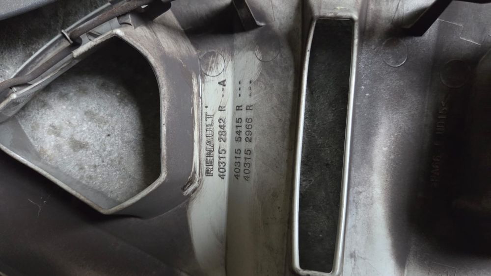 Felgi stalowe strukturalne 16 cali  5x114,3  Megane 4