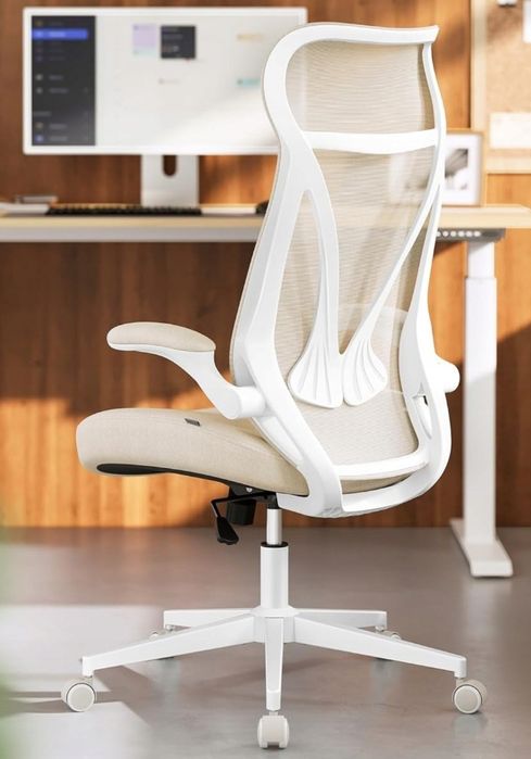 Singmucs  fotel  biurowy ergonomiczne  oparcie  waga do 150kg
