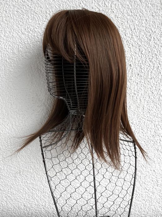 Premium Ultra włosy doczepiane, naturalny brąz. topper, tupet 229.