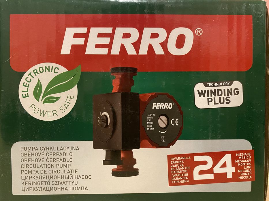 Pompa cyrkulacyjna ferro 25-4-180