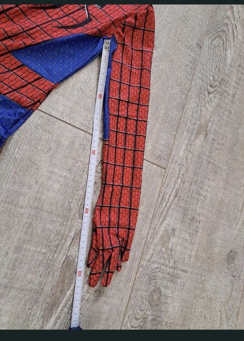 Rozm 110/116 (120) - Przebranie, strój Spider-Man - niebieski/czerwony