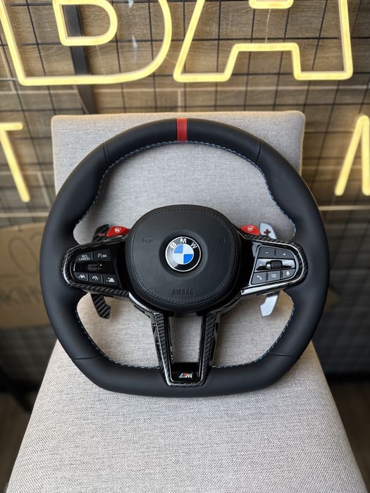 Новый руль BMW G в стиле М3 М4 LCI с подогревом, вибро и дистроником