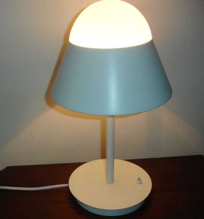 Candeeiro Branco La Redoute - Vidro / Metal - Novo - Modelo Descontinuado.
