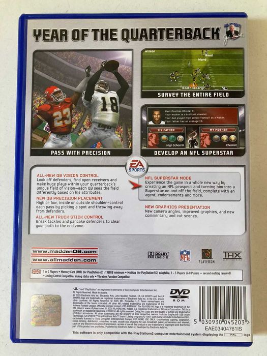 PS2 - Madden NFL 0664551404455042122
