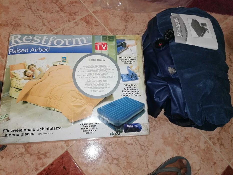Colchão insuflável duplo, restform