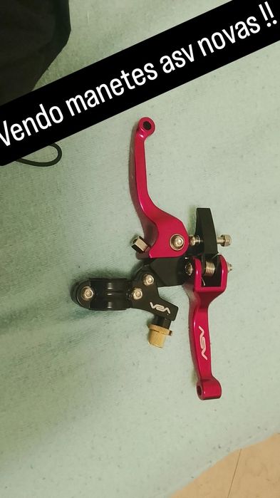 Vendo manetes asv novas,não deu minha mota