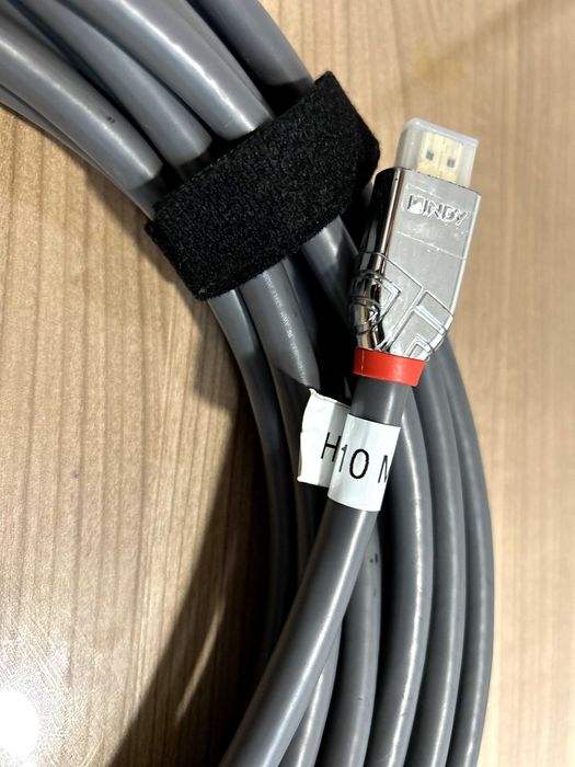 3 Cabos HDMI Lindy Profissionais (10m e 20m) – 4K / Ultra HD