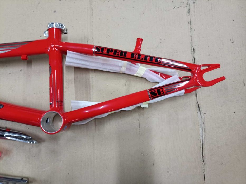 Nowa rama bmx racing Frameset + stery + widele