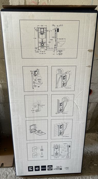 Grohe stelaż podtynkowy do wc