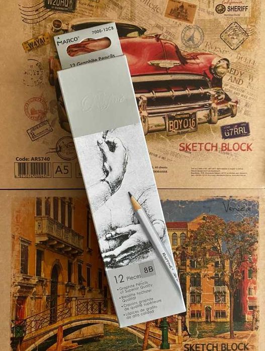 Карандаш простой 6/12 MARCO - Цена за комплекта от 30 грн.